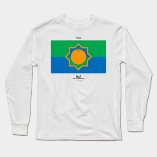 Fifty-ish Fresh Flags - Florida Long Sleeve T-Shirt